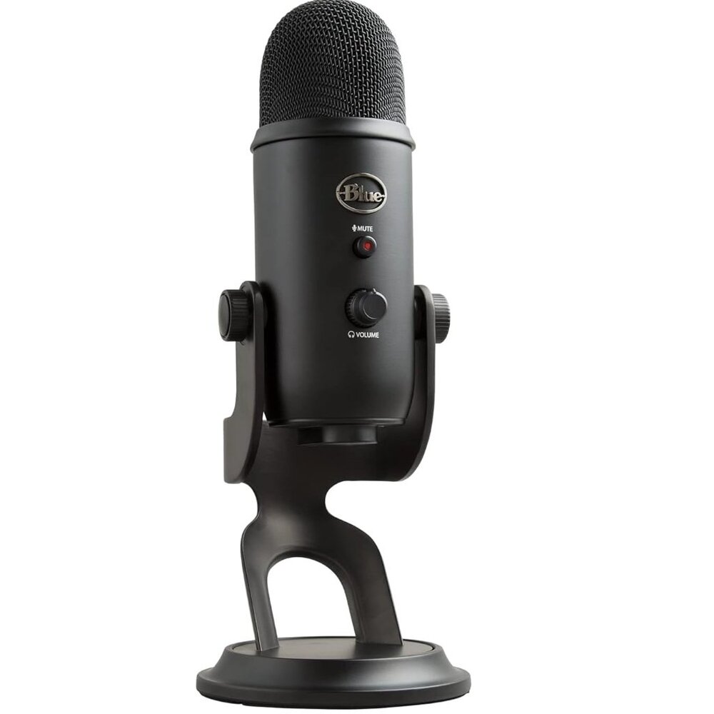 Blue Yeti Microphone - USB for easy Gaming, Streaming, Podcasting, YouTube etc